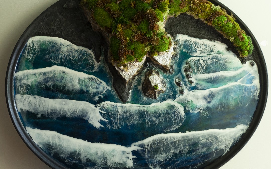 Ganet Muriwai (60x73cm) $19000